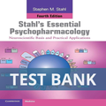 Stahl's Essential Psychopharmacology 4th Edition TEST BANK