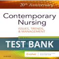 Contemporary Nursing 8th Edition Cherry TEST BANK