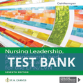Nursing Leadership Management and Professional Practice for the LPNLVN 7th Edition Dahlkemper TEST BANK